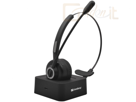 Fejhallgatók, mikrofonok Sandberg Bluetooth Office Headset Pro Black - 126-06