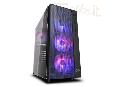 Ház DeepCool Matrexx 55 Mesh Add-RGB 4F Black - MATREXX 55 MESH ADD-RGB 4F