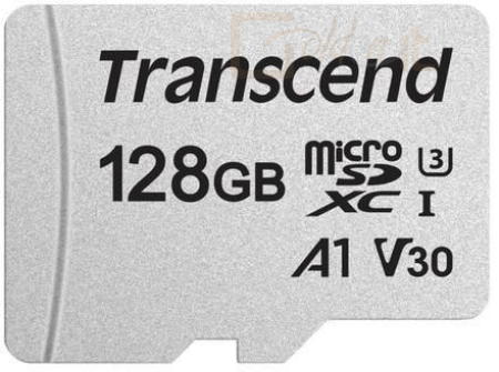 USB Ram Drive Transcend 128GB microSDXC UHS-I U3 A1 V30 - TS128GUSD300S