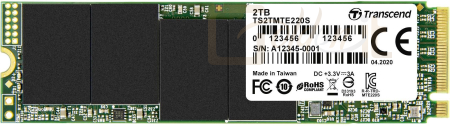 Winchester SSD Transcend 2TB M.2 2280 NVMe TS2TMTE220S - TS2TMTE220S