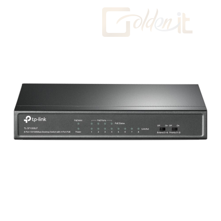 Hálózati eszközök TP-Link TL-SF1008LP 8-Port 10/100Mbps Desktop Switch with 4-Port PoE - TL-SF1008LP