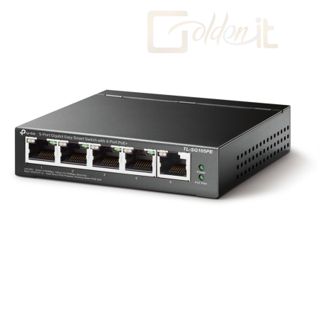 Hálózati eszközök TP-Link TL-SG105PE 5-Port Gigabit Easy Smart Switch - TL-SG105PE