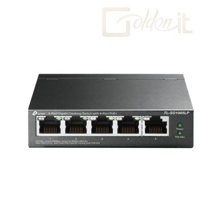Hálózati eszközök TP-Link TL-SG1005LP 5-Port Gigabit Desktop Switch with 4-Port PoE+ - TL-SG1005LP