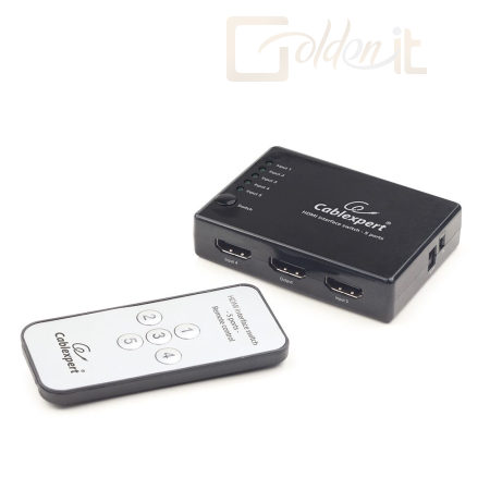 Hálózati eszközök Gembird DSW-HDMI-53 HDMI interface switch 5 ports - DSW-HDMI-53