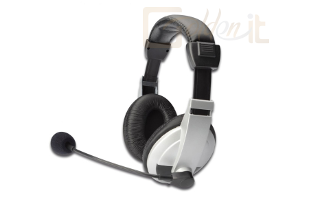 Hangfal Digitus Stereo Multimedia Headset, with microphone - DA-12201