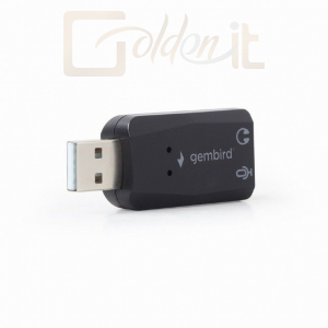 Hangkártya Gembird SC-USB2.0-01 Premium USB sound card Virtus Plus - SC-USB2.0-01