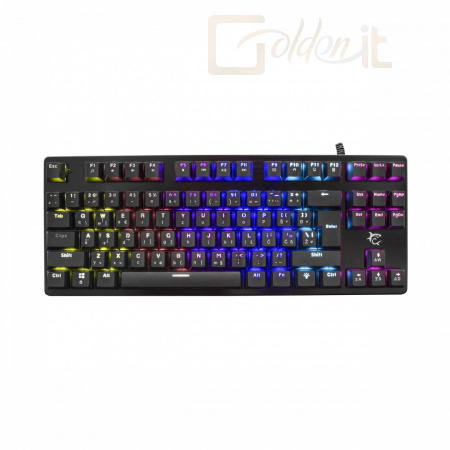 Billentyűzet White Shark GK-1925 Spartan Mechanikus keyboard Black HUN - GK-1925 HU