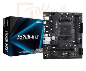 Alaplapok ASROCK A520M-HVS - 90-MXBE60-A0UAYZ