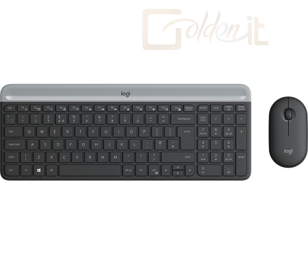 Billentyűzet Logitech MK470 Slim Wireless Keyboard and Mouse combo US - 920-009204