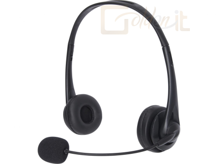 Fejhallgatók, mikrofonok Sandberg USB Office Headset Black - 126-12