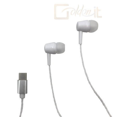 Fejhallgatók, mikrofonok Media-Tech MagicSound Headset White - MT3600W