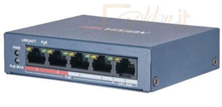 Hálózati eszközök Hikvision DS-3E0105P-E/M (B) - DS-3E0105P-E/M (B)