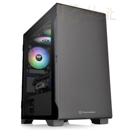 Ház Thermaltake S100 Tempered Glass Black - CA-1Q9-00S1WN-00
