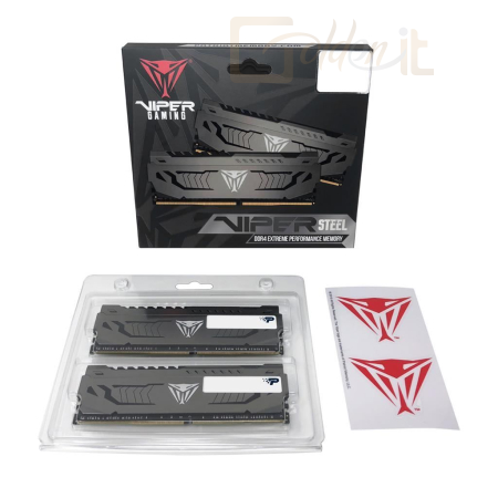 RAM Patriot 64GB DDR4 3200MHz Kit(2x32GB) Viper Steel - PVS464G320C6K