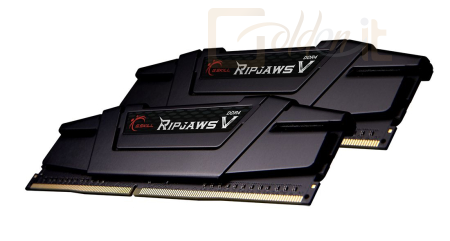 RAM G.SKILL 64GB DDR4 3200MHz Kit(2x32GB) RipjawsV Black - F4-3200C16D-64GVK