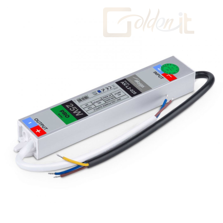 Táp Akyga AK-L2-025 Hermetic LED IP67 power supply 12V/25W - AK-L2-025