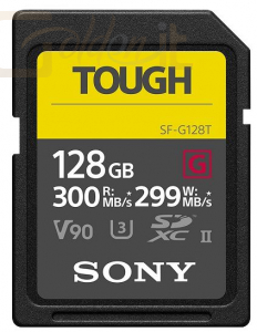 USB Ram Drive Sony 128GB SDXC Tough UHS-II CL10 U3 V90 - SFG128TG / SF-128TG
