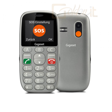 Mobil készülékek Gigaset GL390 DualSIM Silver - GL390