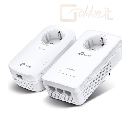 Access Point TP-Link TL-WPA8631PKIT AV1300 Gigabit Passthrough Powerline ac Wi-Fi Ki (2db) - TL-WPA8631P KIT