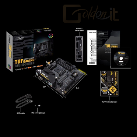 Alaplapok ASUS TUF GAMING B450M-PLUS II - TUF GAMING B450M-PLUS II