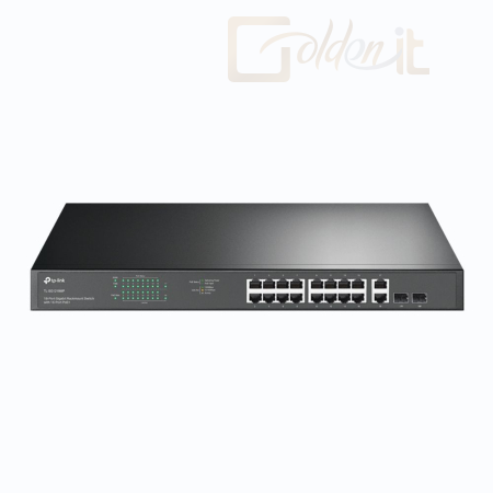 Hálózati eszközök TP-Link TL-SG1218MP 18-Port Gigabit Rackmount Switch with 16 PoE+ - TL-SG1218MP