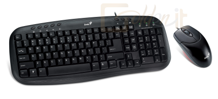 Billentyűzet Genius KM-200 Billentyű + Egér US - 31330200100USA