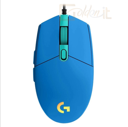 Egér Logitech G102 LightSync Gamer Blue - 910-005801