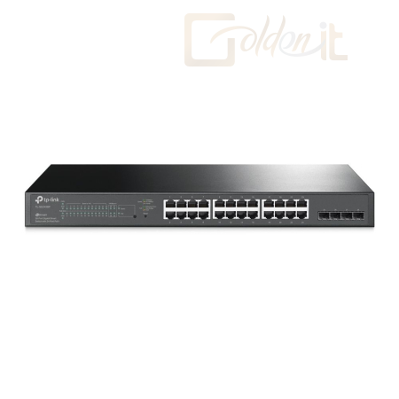 Hálózati eszközök TP-Link TL-SG2428P 28-Port Gigabit Smart Switch with 24-Port PoE+ - TL-SG2428P