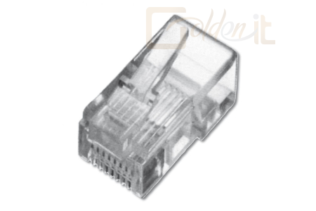 Hálózati eszközök Assmann Modular Plug, for Flat Cable, 6P6C - A-MO 6/6 SF