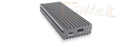 Mobilrack Raidsonic IcyBox IB-1817M-C31 External Type-C aluminium enclosure for M.2 NVMe SSD Grey - IB-1817M-C31
