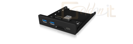 Mobilrack Raidsonic IcyBox IB-HUB1417-I3 Frontpanel with USB 3.0 Type-C and Type-A hub with card reader - IB-HUB1417-I3