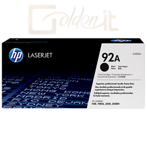 Nyomtató - Tintapatron HP C4092A (92A) Black toner  - C4092A