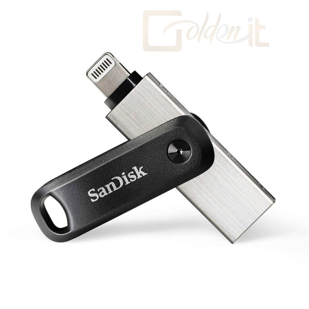 USB Ram Drive Sandisk 64GB iXpand flash Drive Go Black/Silver - SDIX60N-064G-AN6NN / 186489