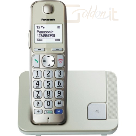 Mobil készülékek Panasonic KX-TGE210PDN DECT White - KX-TGE210PDN