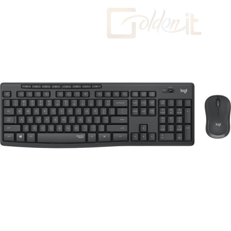 Billentyűzet Logitech MK295 Silent wireless keyboard +mouse Grafit Grey HU - 920-009806