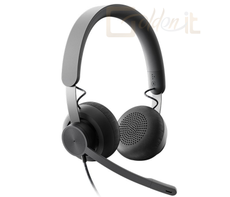 Fejhallgatók, mikrofonok Logitech Zone Headset Black - 981-000870