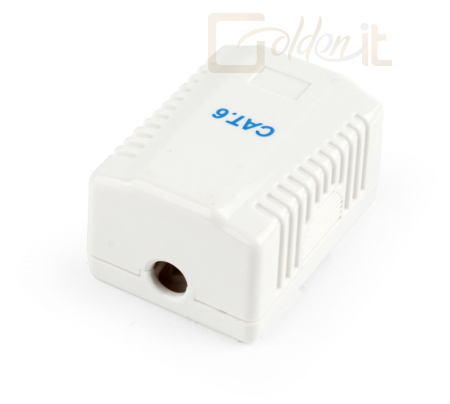 Hálózati eszközök Gembird NCAC-1F6-01 CAT6 FTP single port surface mount box - NCAC-1F6-01