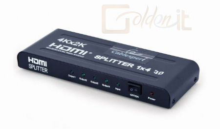 Hálózati eszközök Gembird DSP-4PH4-02 HDMI splitter 4 ports - DSP-4PH4-02