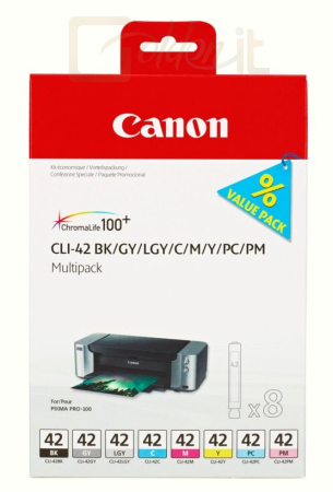 Nyomtató - Tintapatron Canon CLI-42 Multipack - 6384B010