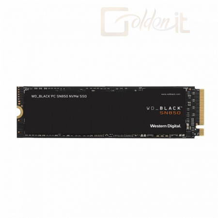Winchester SSD Western Digital 500GB M.2 2280 NVMe SN850 Without Heatsink Black WDS500G1X0E - WDS500G1X0E