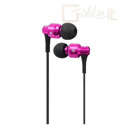 Fejhallgatók, mikrofonok Awei ES500i In-Ear Headset Pink - MG-AWEES500I-08