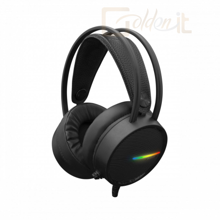 Fejhallgatók, mikrofonok White Shark GH-2042 Ocelot Headset Black - GH-2042