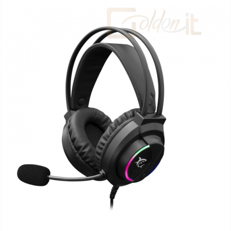 Fejhallgatók, mikrofonok White Shark GH-2044 Wolf Headset Black - GH-2044