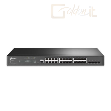 Hálózati eszközök TP-Link TL-SG3428 JetStream 24-Port Gigabit L2 Managed Switch with 4 SFP Slots - TL-SG3428
