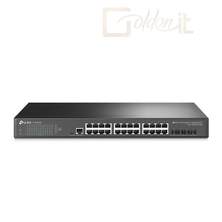 Hálózati eszközök TP-Link TL-SG3428X JetStream 24-Port Gigabit L2+ Managed Switch with 4x10GE SFP+ - TL-SG3428X
