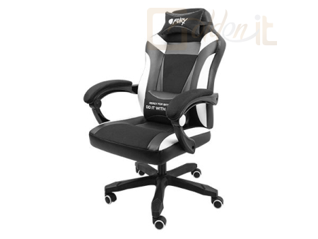 Gamer szék FURY Avenger M+ Gaming Chair Black/White - NFF-1710