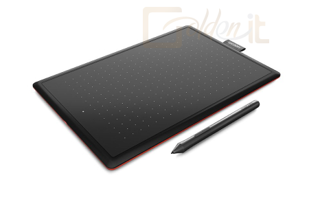 Digitalizáló tábla Wacom One Medium digitalizáló tábla Black/Red - CTL-672-N