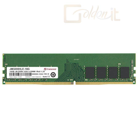 RAM Transcend 16GB DDR4 3200Mhz - JM3200HLE-16G