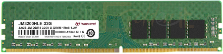 RAM Transcend 32GB DDR4 3200Mhz - JM3200HLE-32G