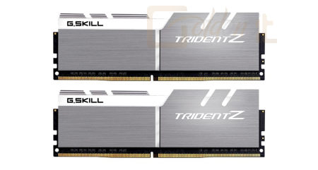 RAM G.SKILL 16GB DDR4 4400Mhz Kit(2x8GB) Trident Z Silver/White - F4-4400C19D-16GTZSW